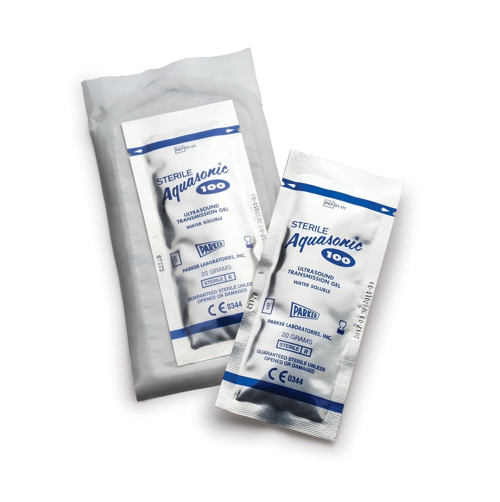 AQUASONIC ULTRASON GEL 20g P45 FOILPAC STERILE (Boxes of 48)
