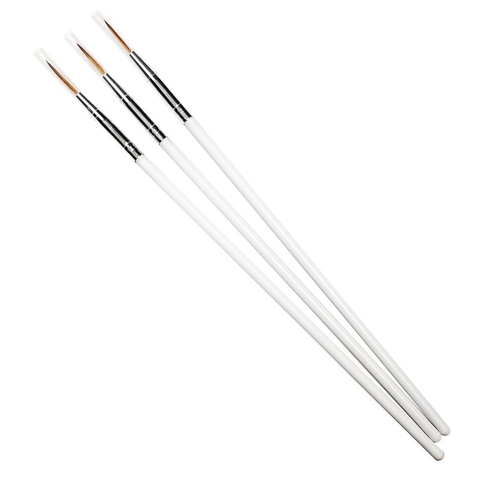 [130-746] Trio Brushes H4615 (White)